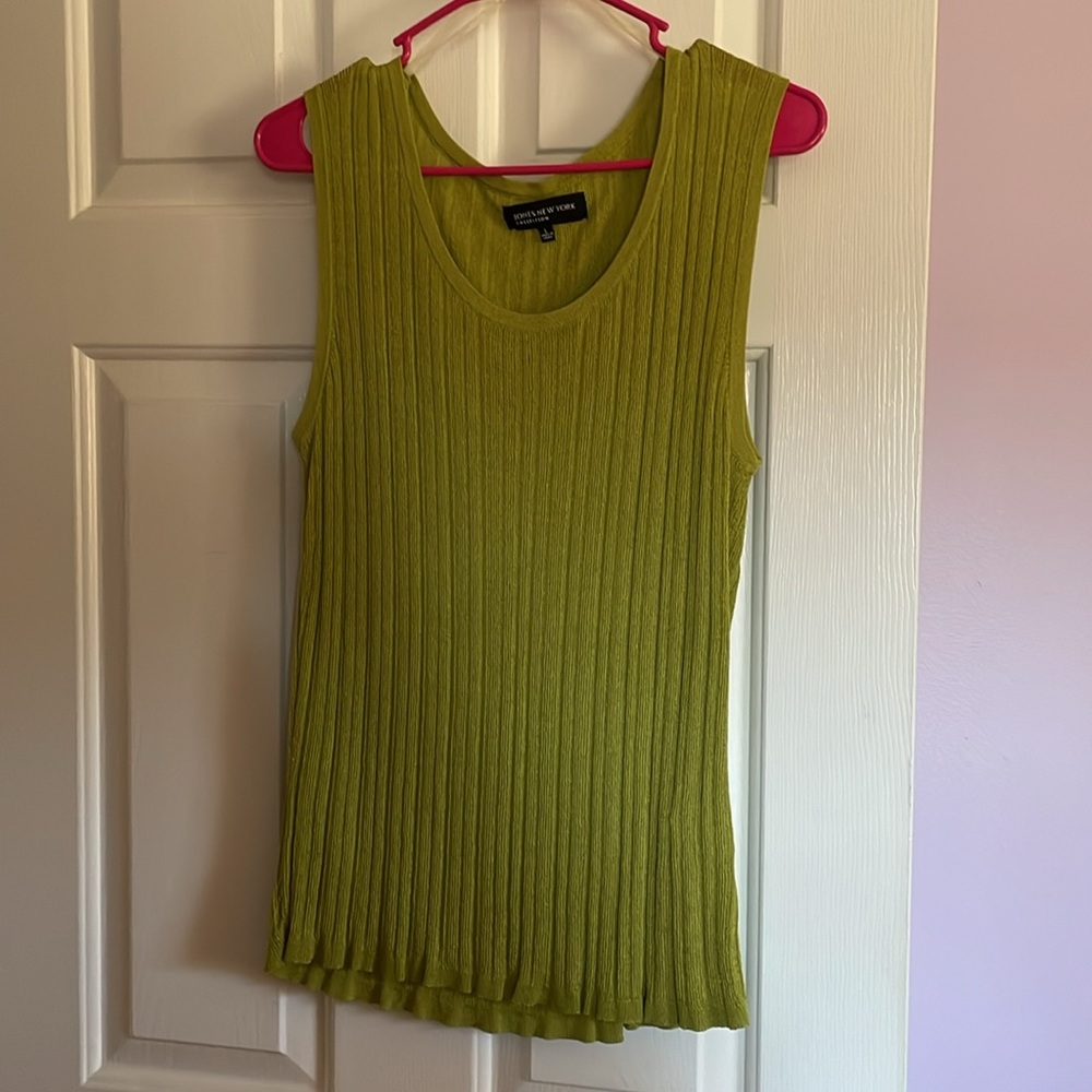 Jones New York. Like green tank top.